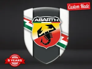 Fiat Abarth Pegatinas Autoadhesivas Edición Tuning Personalizables